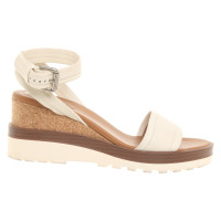 See By Chloé Sandals Leather in Cream