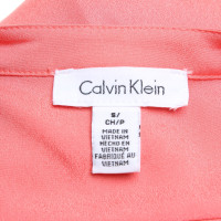 Calvin Klein Bluse in Lachsfarben