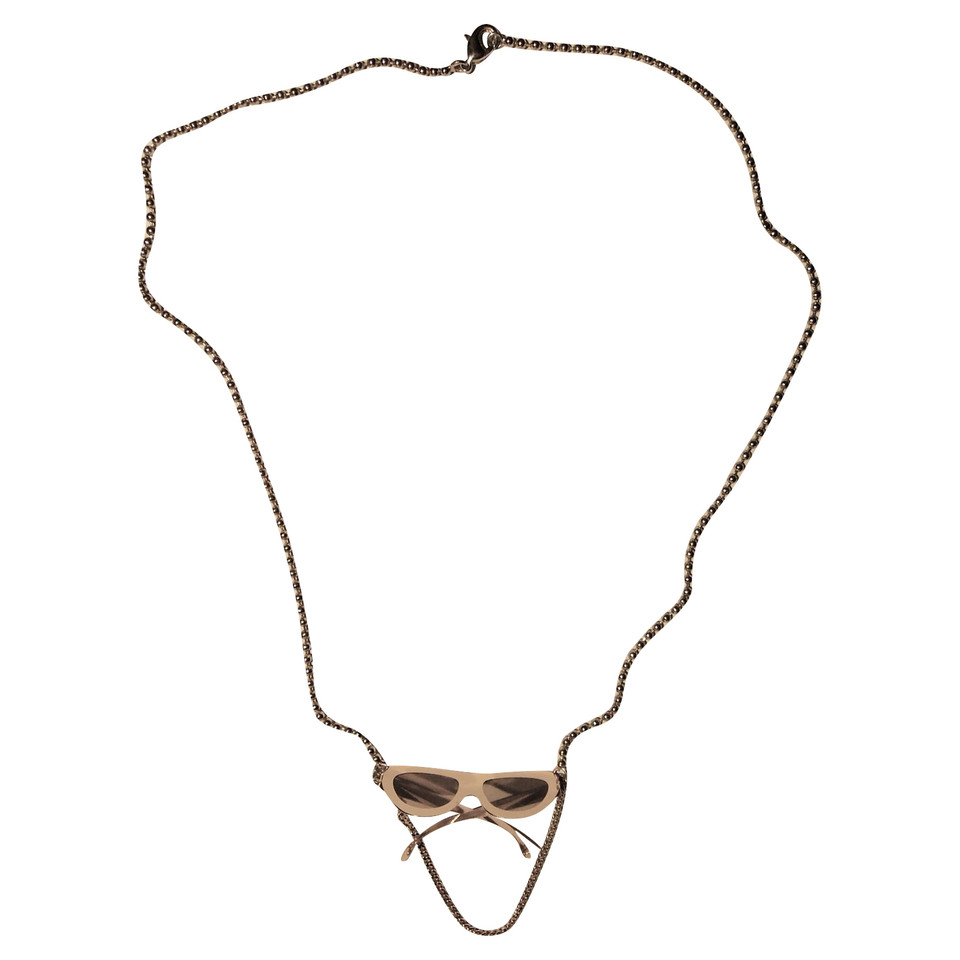 Marc Jacobs Necklace with sunglasses motif