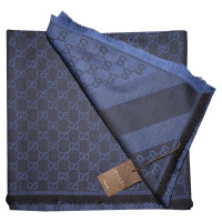 Gucci Guccissima doek in donkerblauw