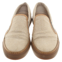 Brunello Cucinelli Slippers in gold colors