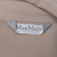 Max Mara Hemdblusenkleid in Beige