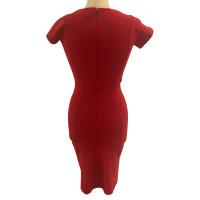 Stella McCartney Kleid aus Baumwolle in Rot