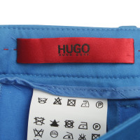 Hugo Boss Broek in Blauw