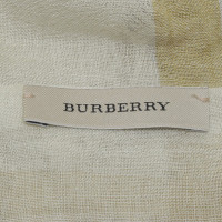 Burberry Echarpe en vert pâle