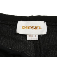 Diesel Black Gold Trousers in Black