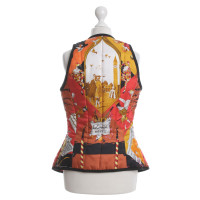 Hermès Silk vest with pattern