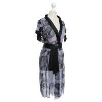Diane Von Furstenberg Silk dress with satin ribbons