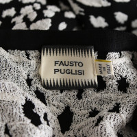 Fausto Puglisi Top en noir et blanc
