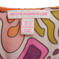Matthew Williamson For H&M Seidentunika with print