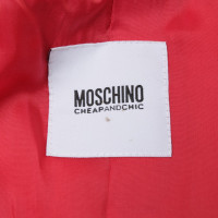 Moschino Cheap And Chic Manteau en rouge