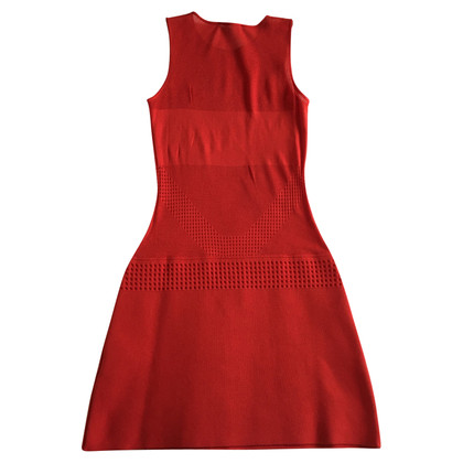 Versace Red silk dress