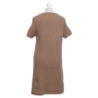 Malo Knit dress in brown