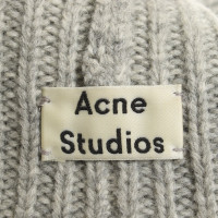 Acne Wool cap in grey
