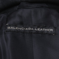 Balenciaga Jas/Mantel Leer in Bruin