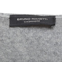 Bruno Manetti Strickjacke in Grau
