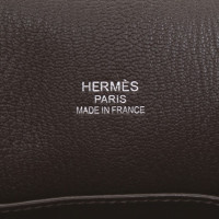 Hermès Jypsière 34 aus Leder in Braun