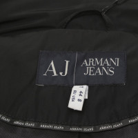 Armani Jeans Stepp-Mantel in Schwarz