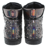 Hogan High-top sneakers with sequins