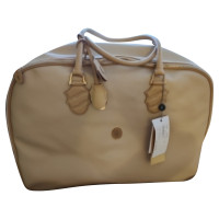 Trussardi Travel bag Leather in Cream