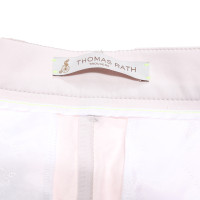 Thomas Rath Trousers Cotton in Cream