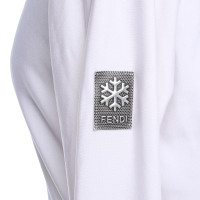 Fendi Turtleneck pullover in white