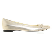 Givenchy Slippers/Ballerinas Leather in Gold
