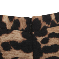 Steffen Schraut skirt with leopard pattern