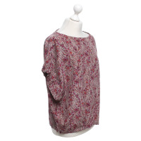 Maje top with floral pattern