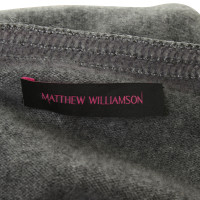 Matthew Williamson Pull en cachemire gris