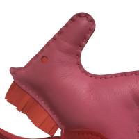 Hermès Handbag Leather in Pink