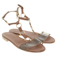 Schumacher Sandals with transparent insert