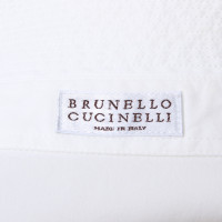 Brunello Cucinelli Bluse in Weiß