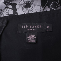 Ted Baker zijden jurk met print