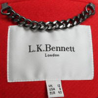 L.K. Bennett Mantel in Rot