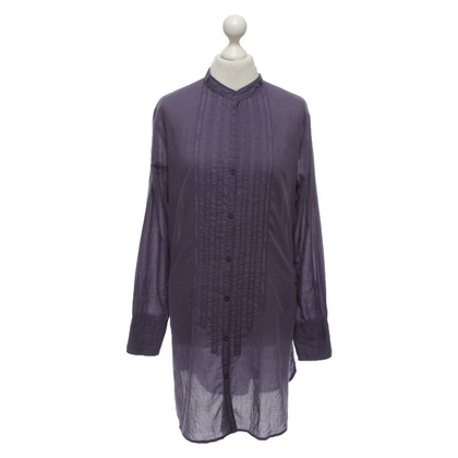 Armani Jeans Kleid aus Baumwolle in Violett