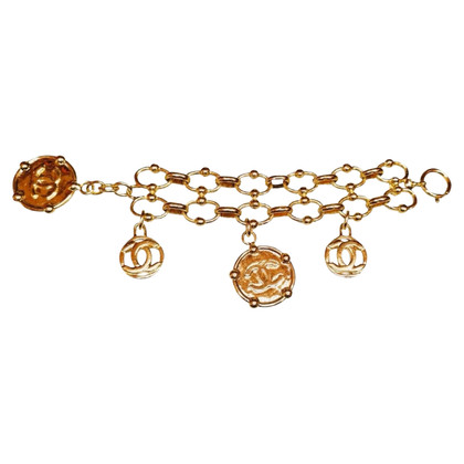 Chanel Braccialetto in Placcato oro in Oro