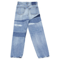 Balenciaga Jeans in Cotone in Blu