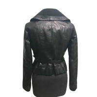 Patrizia Pepe Leather jacket in biker style