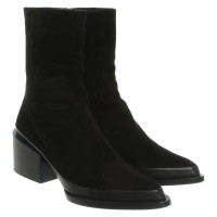 Jil Sander Stiefeletten in Schwarz