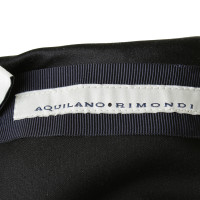 Aquilano Rimondi Kleid in Schwarz-Weiß