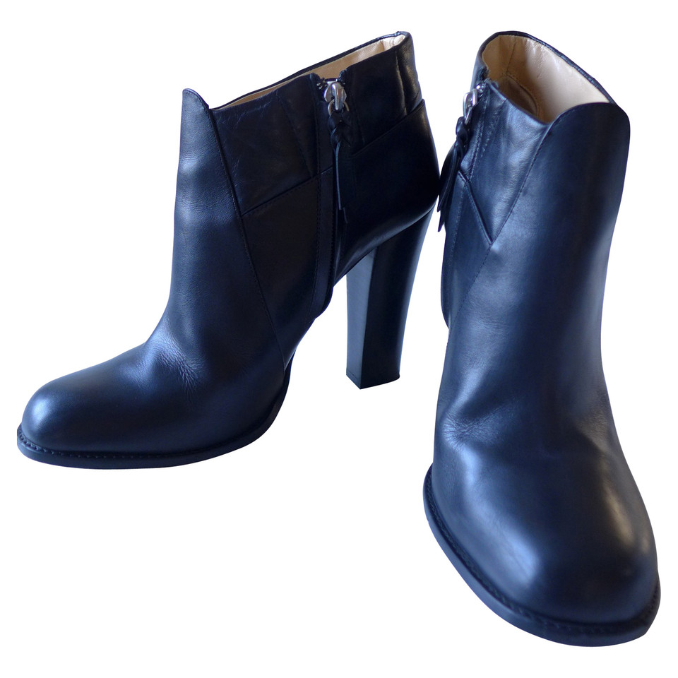 Pollini Leather ankle boots