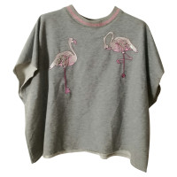 Giamba Paris Sweatshirt mit Flamingos