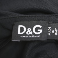 D&G Zwarte top met strik