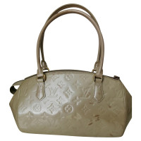 Louis Vuitton Handtasche aus Leder in Creme