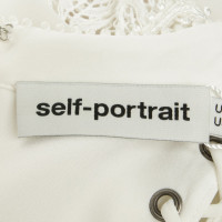 Self Portrait Blouse in white