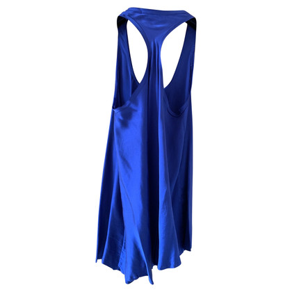 Pierre Balmain Kleid aus Seide in Blau