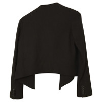 Helmut Lang Giacca/Cappotto in Lana in Nero
