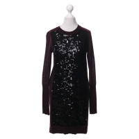 Diane Von Furstenberg Dress in Bordeaux / Black