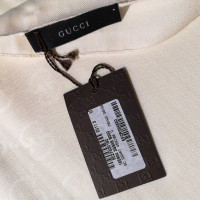 Gucci Schal/Tuch aus Wolle in Weiß